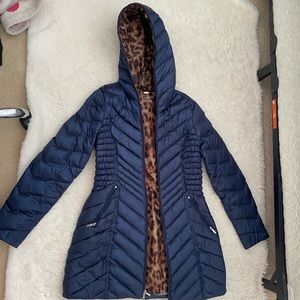 Navy Blue Winter Coat